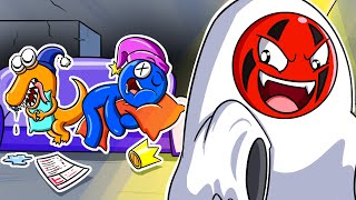 Rainbow Friends But RED Turn into a GHOST!! | RAINBOW FRIENDS 2 ANIMATION | Rainbow Magic TDC