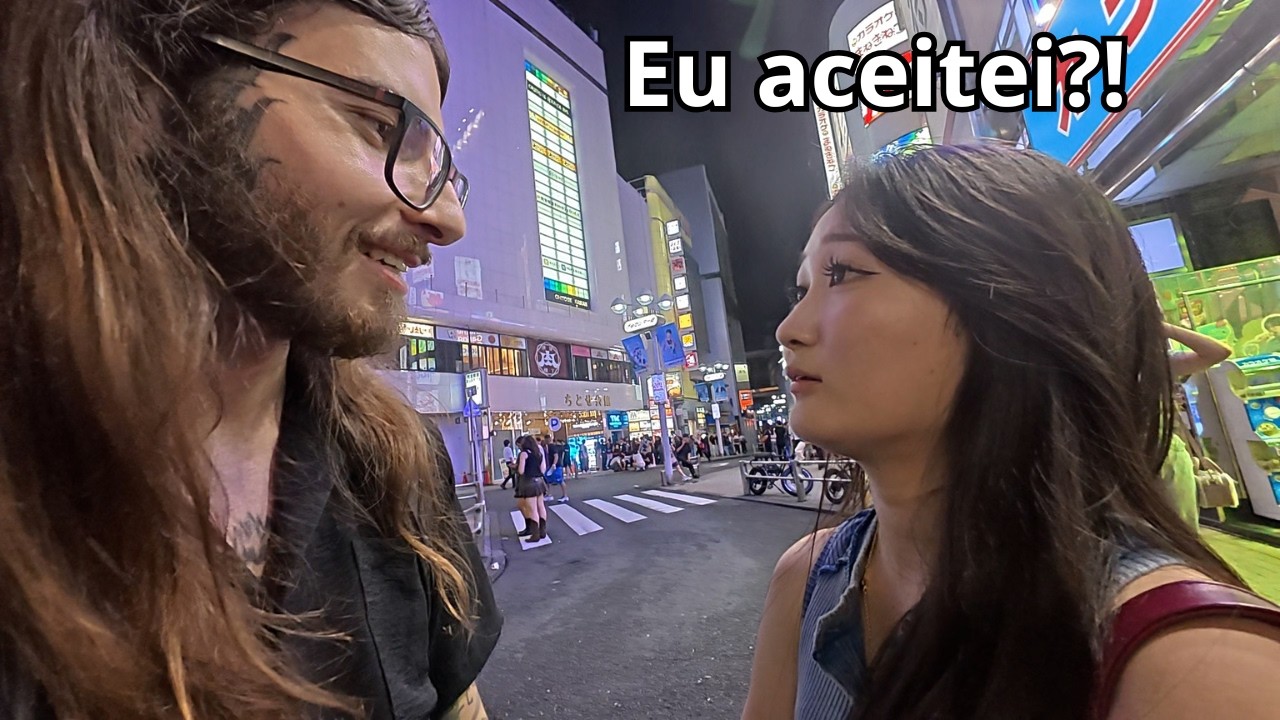 JAPONESA ME FEZ UMA PROPOSTA IRRECUSÁVEL EM TOKYO 🇯🇵