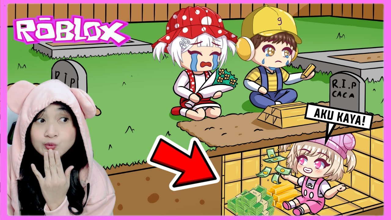 Aku Pura Pura Mati Agar Mendapatkan Uang Yang Banyak (ROBLOX) @ciodanciaroblox