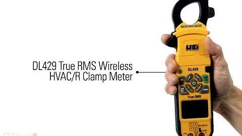 UEi DL429 True RMS Digital Clamp-On Meter: Overview