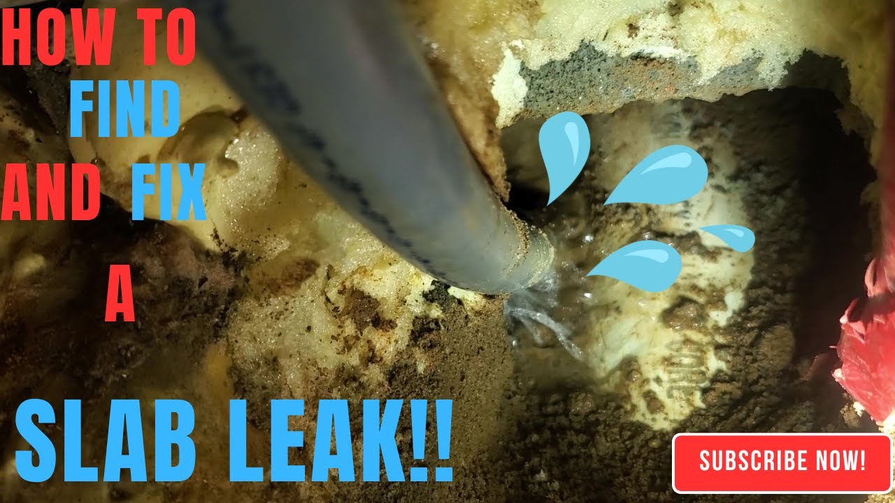 How to Find and Fix a Slab Leak!! Step by Step Tutorial - YouTube