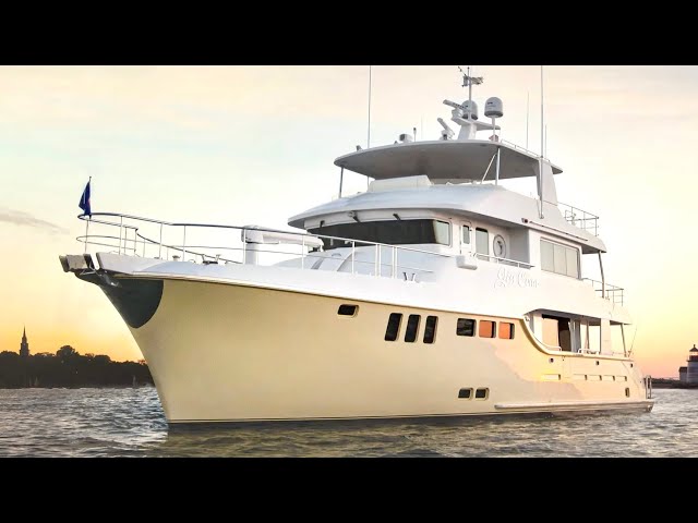 $6.8 Million Yacht Tour : 2021 Nordhavn 80 class=