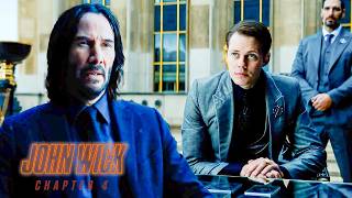 John Wick Chapter 4 The Card Game Scene