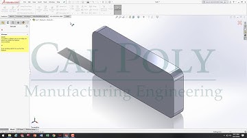 IME 144 SolidWorks Mill Project 1 Solid Model Tutorial