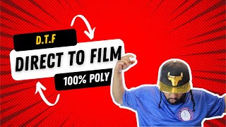 Can You Press Direct To Film (DTF) Transfers On Polyester Materials | DTF For The Win | Giveaway Net Worth