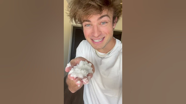 Instant snow