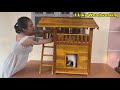 Amazing Technique Building A House Wooden Kitten For Cat's Pet Your Wife - Woodworking