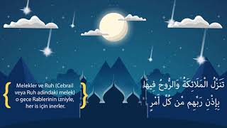 Surah Al Qadr Türk Kuran Projesini Anlamak Ve Ezberlemek Resimli