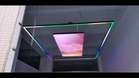 RGB indoor dynamic ceiling light box2