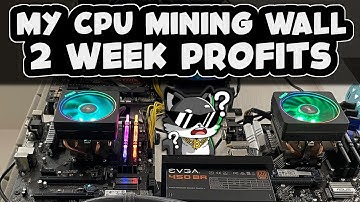 My CPU Mining Profit Update