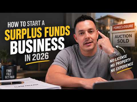 How to Start a Surplus Funds Business in 2026 (Step-by-Step)