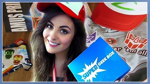 SUPER GEEK BOX l UNBOXING APRIL 2016