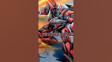 Top 5 Strongest Transformers In Bayverse