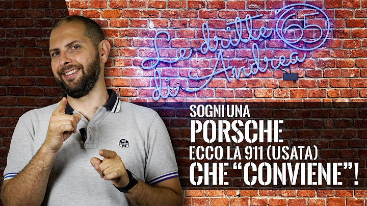 Sogni una Porsche? Ecco la 911 (usata) che "conviene"!