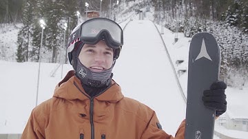 Freeskier reaches almost 56 mph for double front flip
