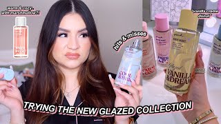 VS PINK JUST DROPPED A *NEW* GLAZED COLLECTION! ✨🍨 FIRST IMPRESSIONS REVIEW
