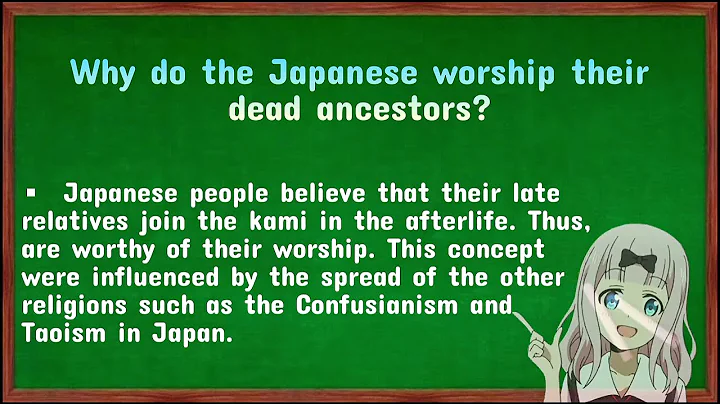 THIS IS WHY JAPANESE WORSHIP THEIR ANCESTORS