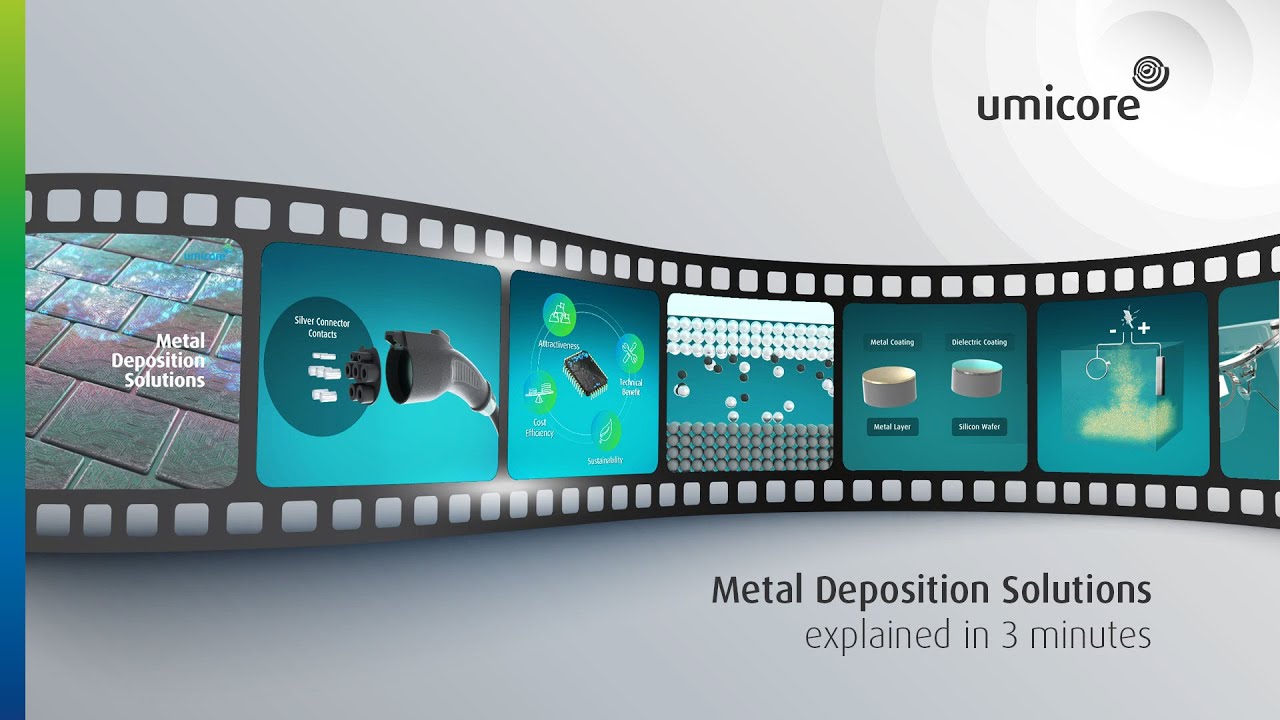 Umicore Metal Deposition Solutions explained in 3 minutes