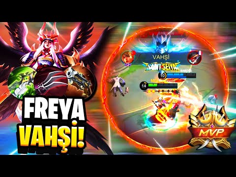 FREYA BENİM VAHŞİM ARTIK VAHŞİİİM! - Mobile Legends