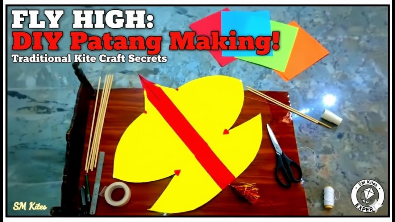 Ultimate 5.5 Githi Patang Making | Secret Formula to Make Patang : Easy DIY ! Pro Kite Making !