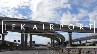 NYC Drive [4K] JFK Airport, Belt Pkwy, Cross Island Pkwy, Van Wyck Expy. JFK 공항 가는길, 오는길.