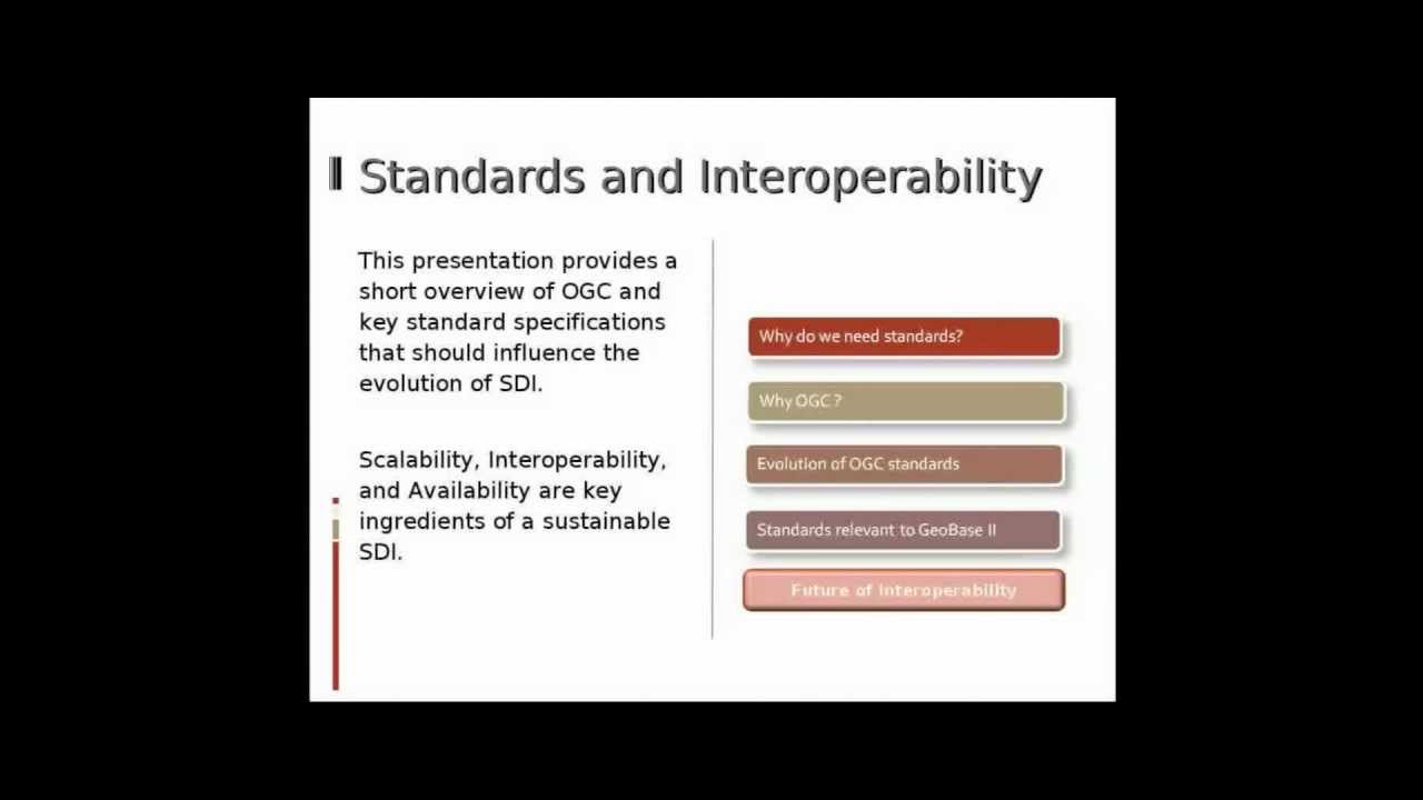 standards filmes Peter Vretanos on Standards and Interoperability: Past and Present (Part 1)