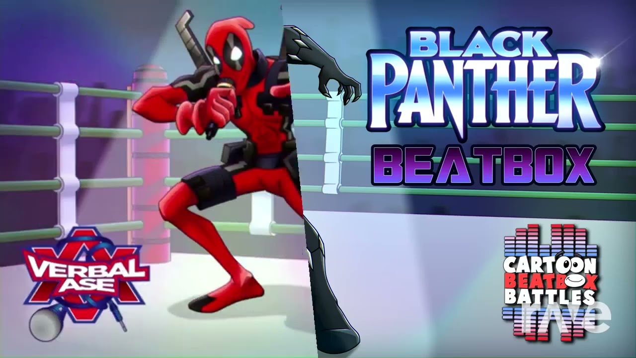 Deadpool beatbox solo 3 & Black panther Beatbox solo 3 - Cartoon beatbox battles |RaveDJ