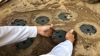 The fastest way to make cement pots.