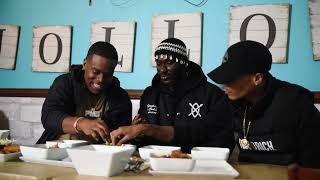 Teaching Chicago street rappers how to eat Fufu - Chop It Up with Bigg Homie Flee