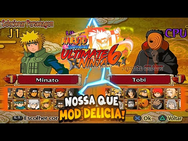 😱LANÇOU!! NOVO JOGO de NARUTO ONLINE MOBILE 2023 (IDLE/RPG) DE