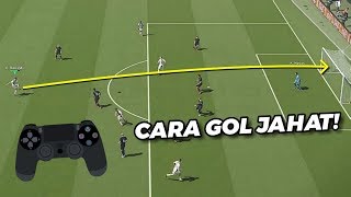 SUPER SHOOT ‼️ Trik Bikin Gol Jarak Jauh Hampir dari Tengah Lapangan di Pro Evolution Soccer (PES)