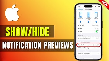 iPhone 13/13 Pro: How to Show/Hide Notification Previews