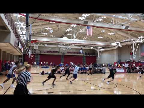 Gavin Walker (8th/Fr.) #11 University of Denver High School Varsity Team Camp Summer Basketball 2019