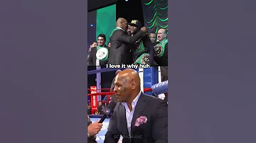 Mike Tyson would like to fight Floyd Mayweather