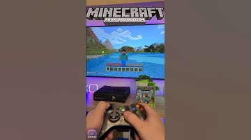 Minecraft on the Xbox 360! 🎮🌍