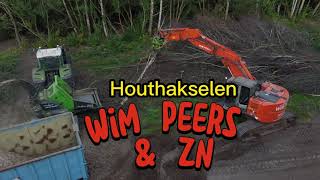 4K Drone Foto & Video. Hout Hakselen 2023. Heizo Hack Hm 14-800 Kf. Fendt 936