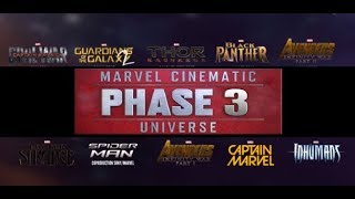 Marvel Phase 3 Official Fanmade Trailer 2018 4K.