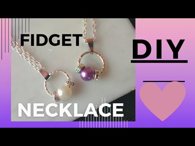 DIY Fidget Necklaces! EASY Homemade Fidget Toys you NEED to try! - YouTube