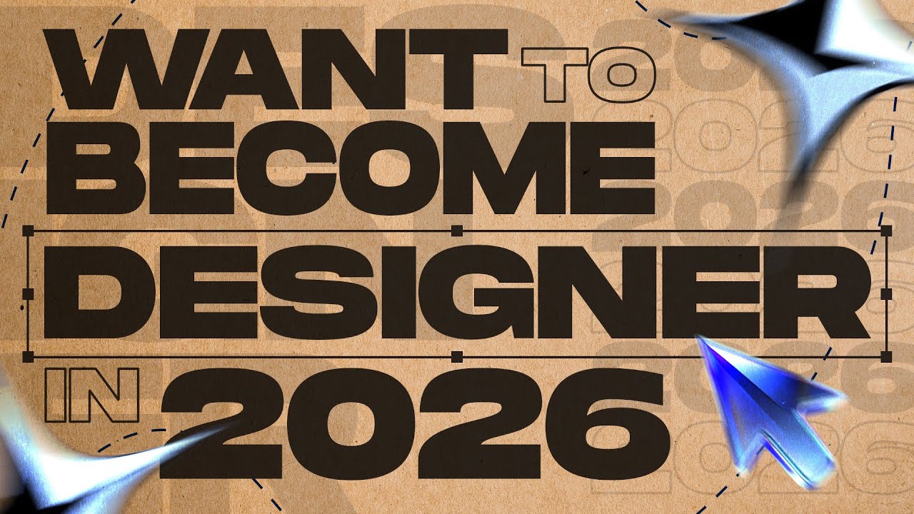 Want to Become a Designer in 2026? Start Here (FULL Roadmap for Beginners)