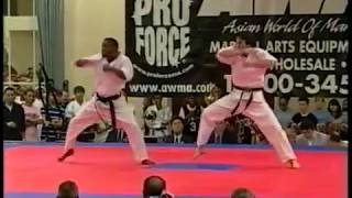 Sync Team Pro Rank Marcel Jones and Kalman Csoka Kata 2005 Bluegrass Nationals KarateTournament