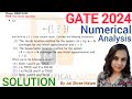 GATE 2024 Mathematics Solution | GATE 2024 Numerical Analysis Solution | GATE 2024 Q.No 21 Solution