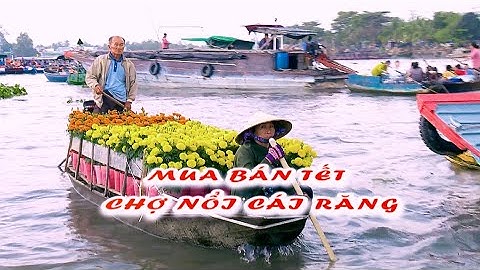 CLIP@MEKONG:CHỢ NỔI CÁI RĂNG TẾT – TOP 10 ĐẸP NHẤT THẾ GIỚI 🌍🚤🍍