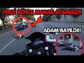 TERZİ BÖYLE MAKAS ATAMAZ!! | ADAM BAYILDI | ERKEKLERİN iŞi ÇOK ZOR | MAKAS SHOW | YAMAHA R25 | BURSA