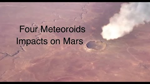 NASA’s InSight ‘Hears’ Its First Meteoroid Impacts on Mars [space news]