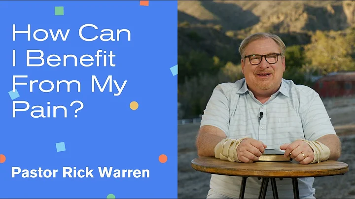 "How Can I Benefit From My Pain?" with Pastor Rick...