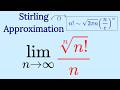 This Impossible Limit Cracked in 40 Seconds | Stirling approximation 🔥