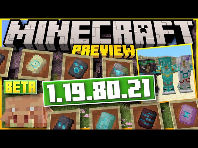 How to download Minecraft Bedrock preview 1.19.80.21