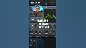 How to: Massano “The Blaze” Lead Synth in Serum #samsmyers #sounddesign #shorts