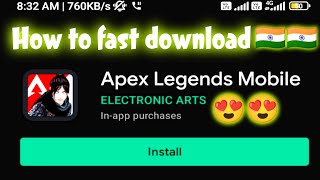 How to fast download Apex legends mobile in India - Survive star screenshot 3