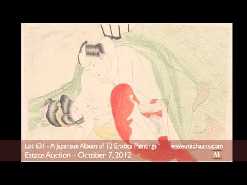 Anonymous: A Japanese Album of Erotica Paintings, Shunga